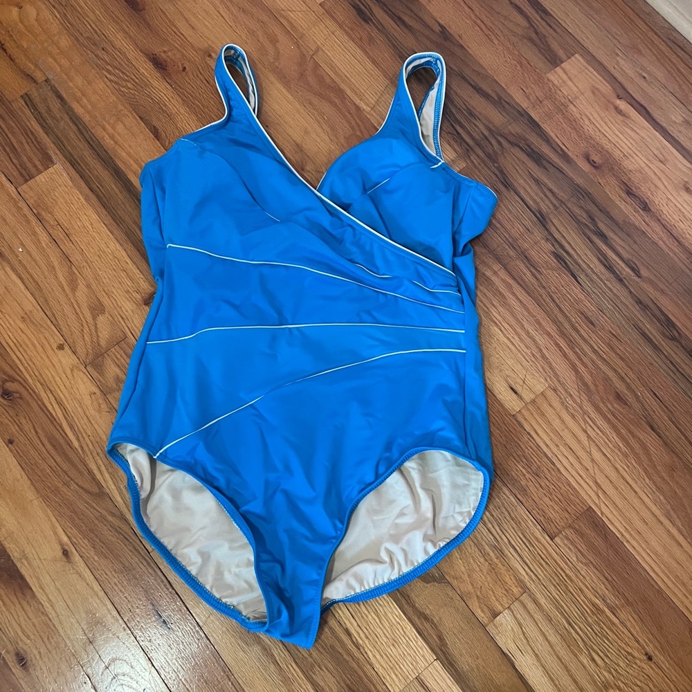 Miraclesuit - Blue One-Piece